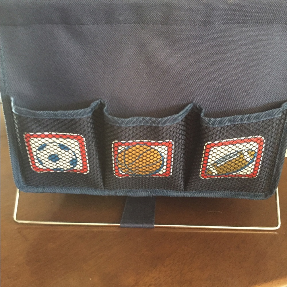 Sports Themed Fabric Multi-purpose Organizer📚🖍📼