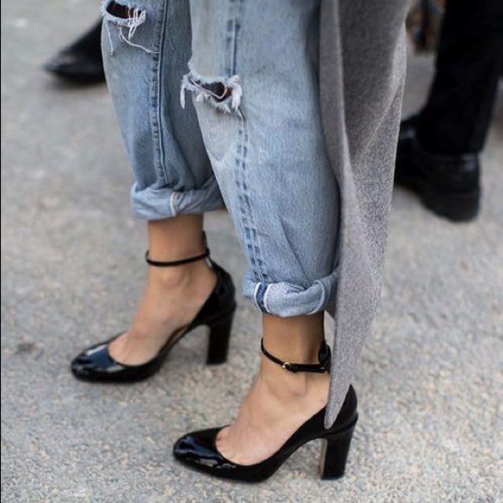 Asos Stamp Heels -Black