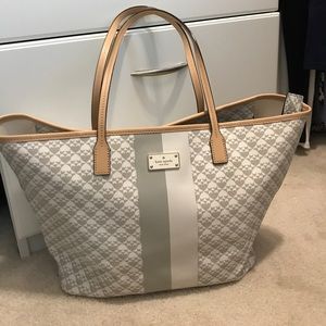 Kate Spade white harmony tote