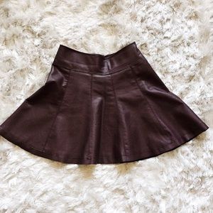 Urban outfitters leather skirt