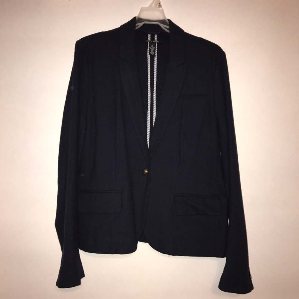 Navy blue luckybrand blazer