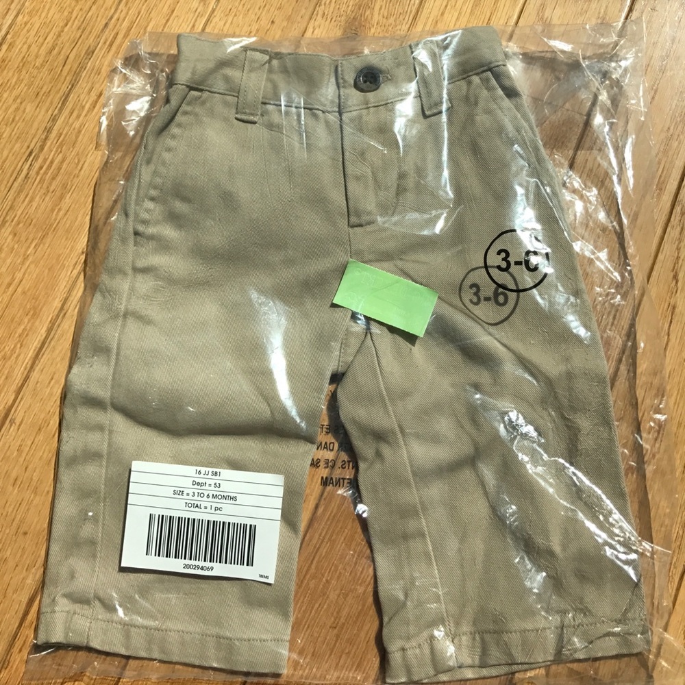 Janie & Jack Baby Boy Khaki Pants