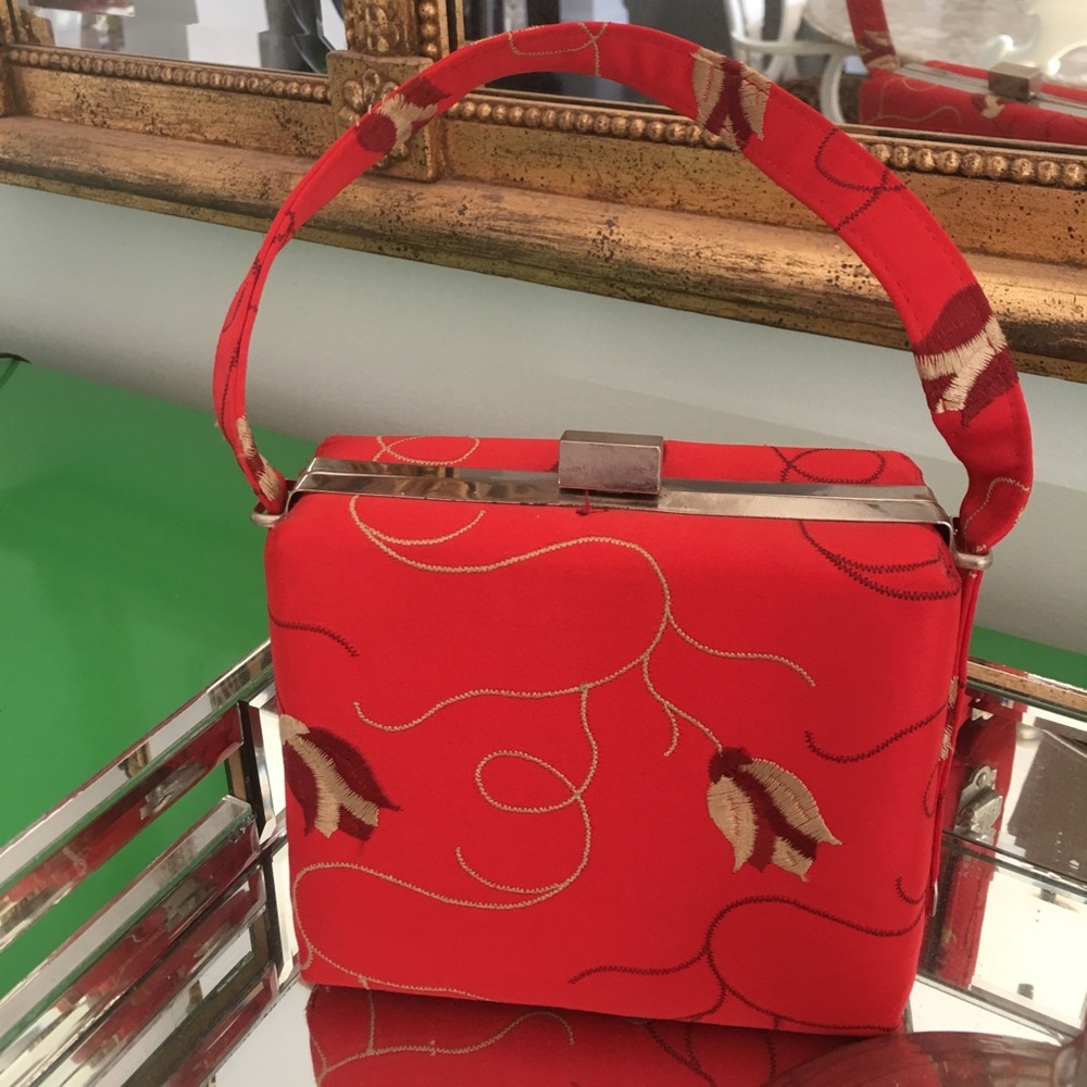 Chinese Red mini bag