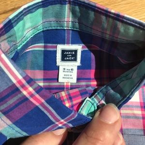 Janie and Jack Shirts & Tops - Janie & Jack Baby Boy Button Down Shirt Janie and Jack Shirts & Tops - Janie & Jack Baby Boy Button Down Shirt