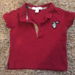 Infant Boy Burberry Polo