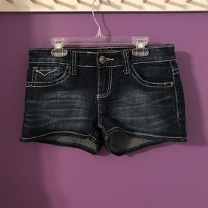 Embellished Jean Shorts