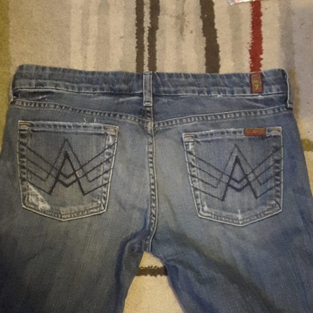 Guc 7 for all mankind women's jeans size 30