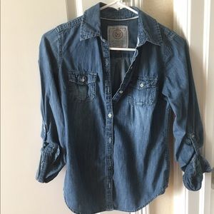 Chambray Button Shirt