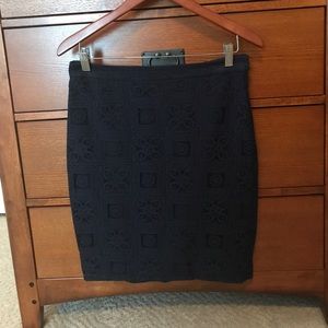 The Limited Lace Pencil Skirt