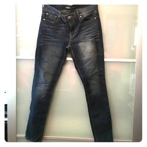 Express size 12 regular mid rise jean leggings.