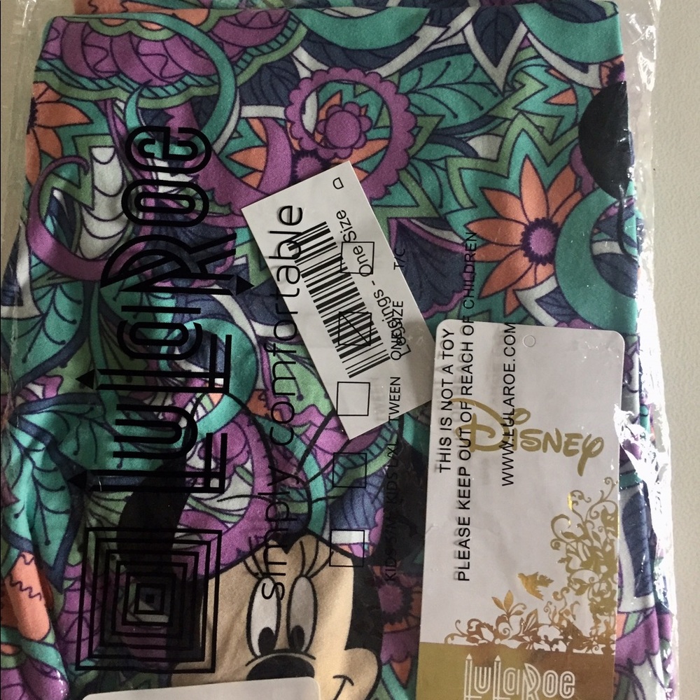 LuLaRoe Disney leggings one size new