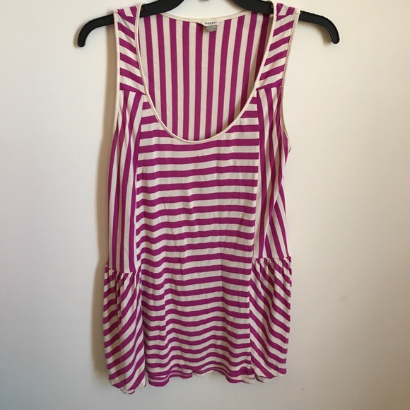Fossil striped tank - Picture 1 of 6