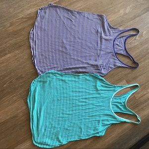 Two lululemon workout tanks