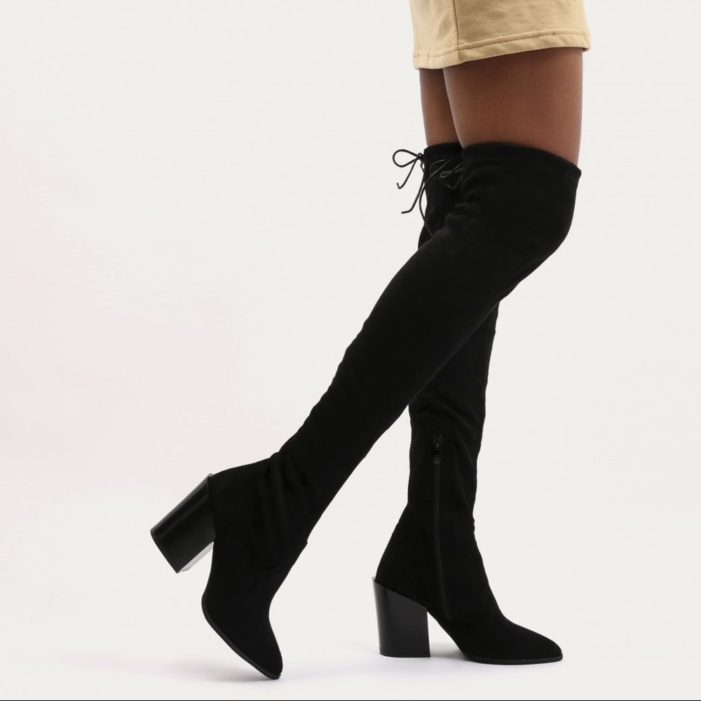 Public Desire Over the Knee Boots