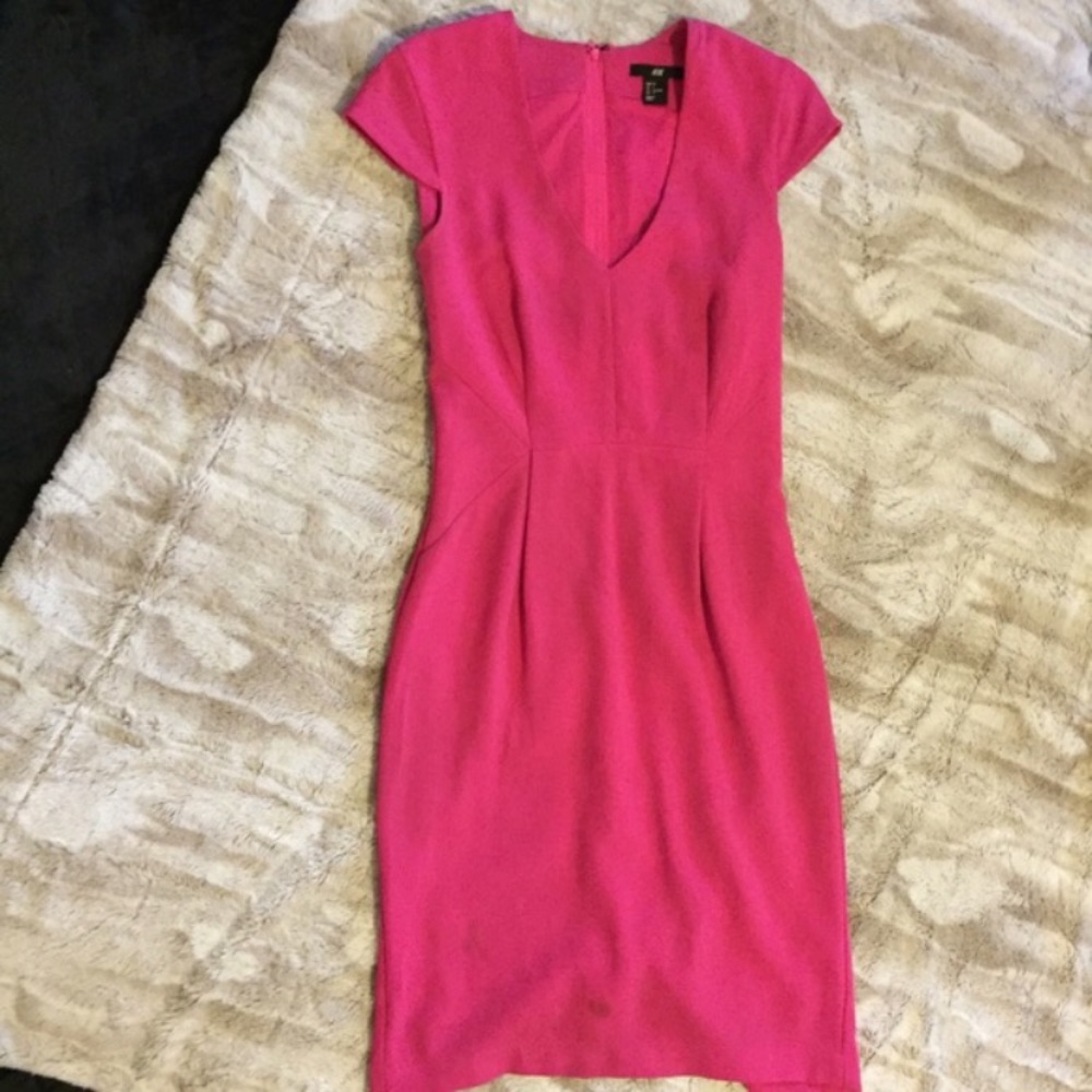 H&M pink dress