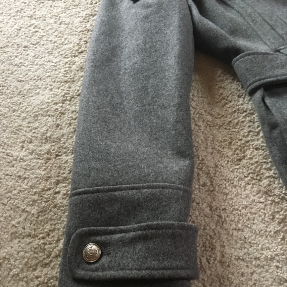 Gray Pea Coat - image 3