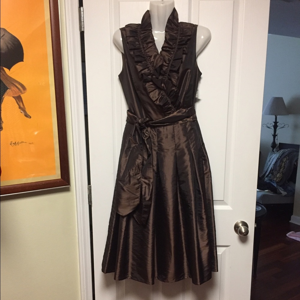 Willow Glenn Beautiful Chocolate Formal Party Dres