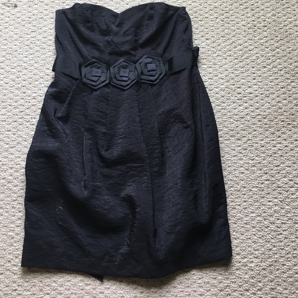Black cocktail dress sleeveless