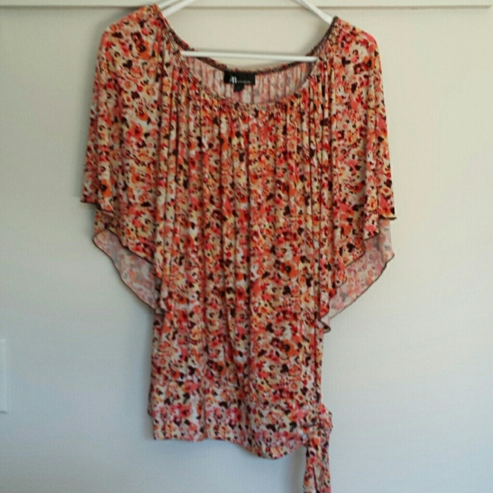 Short sleeved/bar sleeved AB Studio blouse