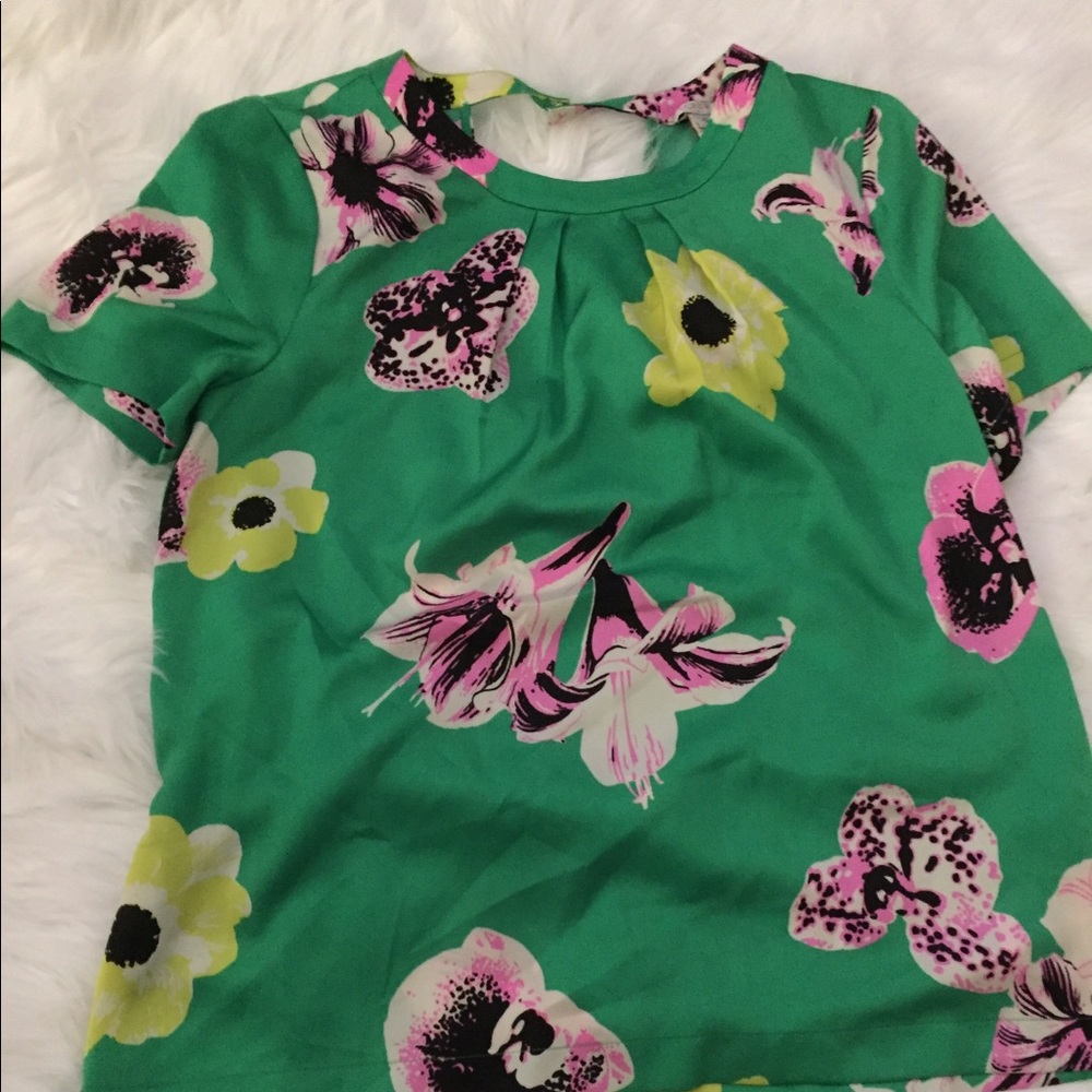 J Crew Factory floral top