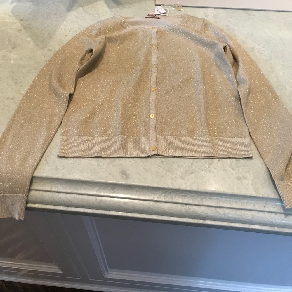 Bonpoint Cardigan With Lurex Thread
