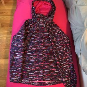 north face girls raincoat