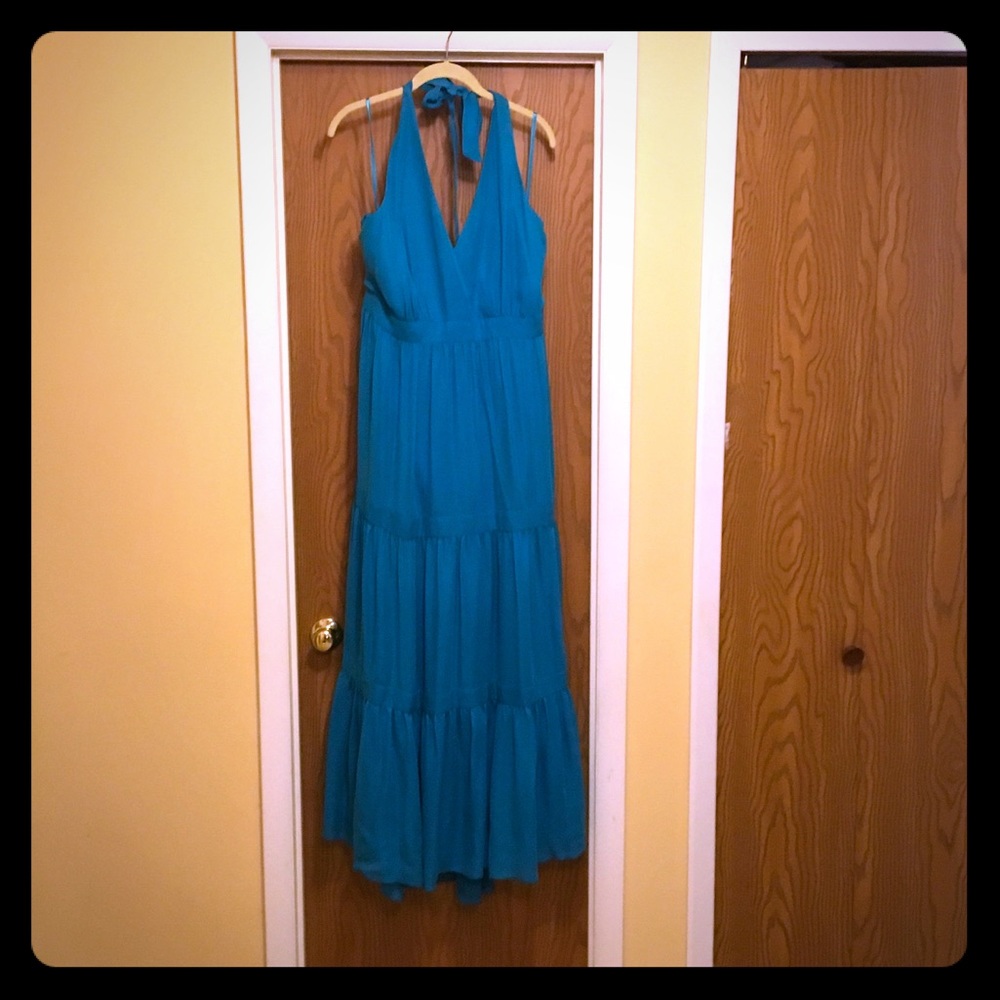 Halter maxi dress