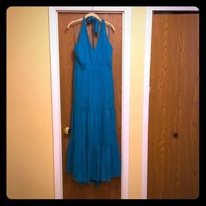 Halter maxi dress