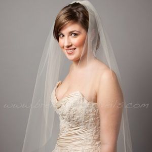 Champagne wedding veil- Brenda's Veil Etsy shop,