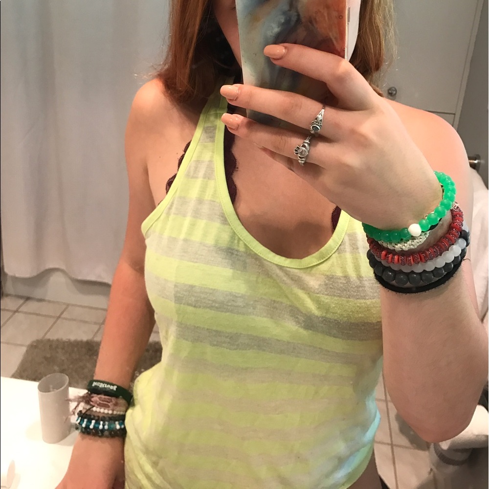 Lime Green Workout Tank!!