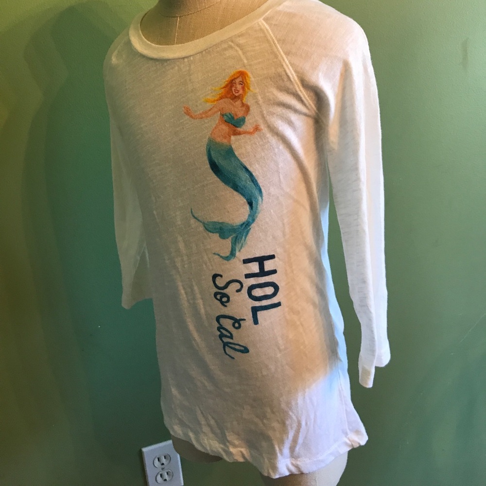 Hollister 3/4 Mermaid T-Shirt