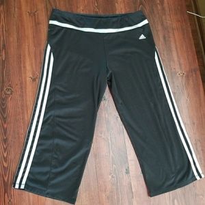 Adidas workout capris