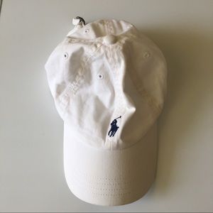 White Polo Baseball Hat