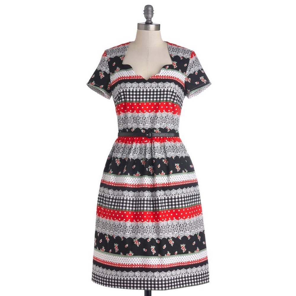 "Make yourself at home" - Bea and Dot retro dress