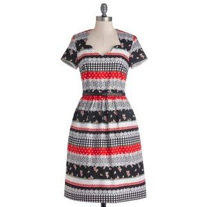 "Make yourself at home" - Bea and Dot retro dress