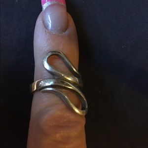 Sterling silver ring stamped inside