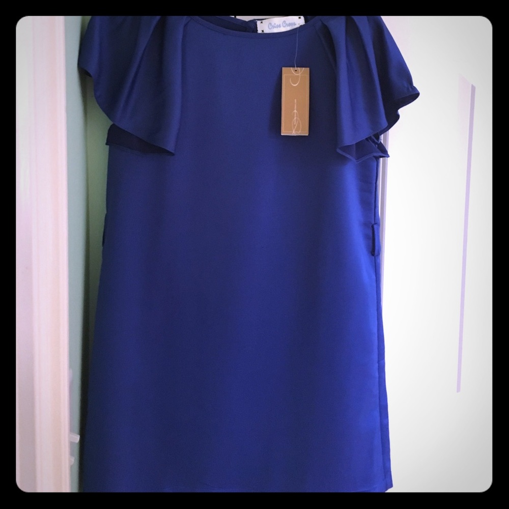 Blue dress. New with tags size small