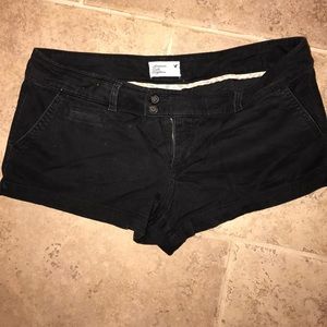 AE Black lowrise shorts