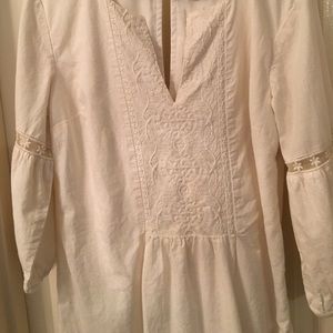 Cute ivory BoHo dress extra small