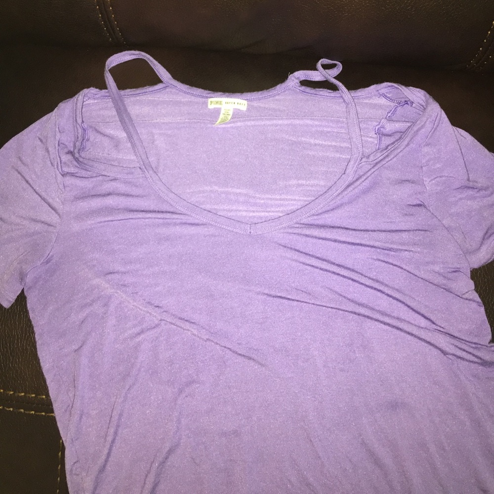 Purple VS pink shirt