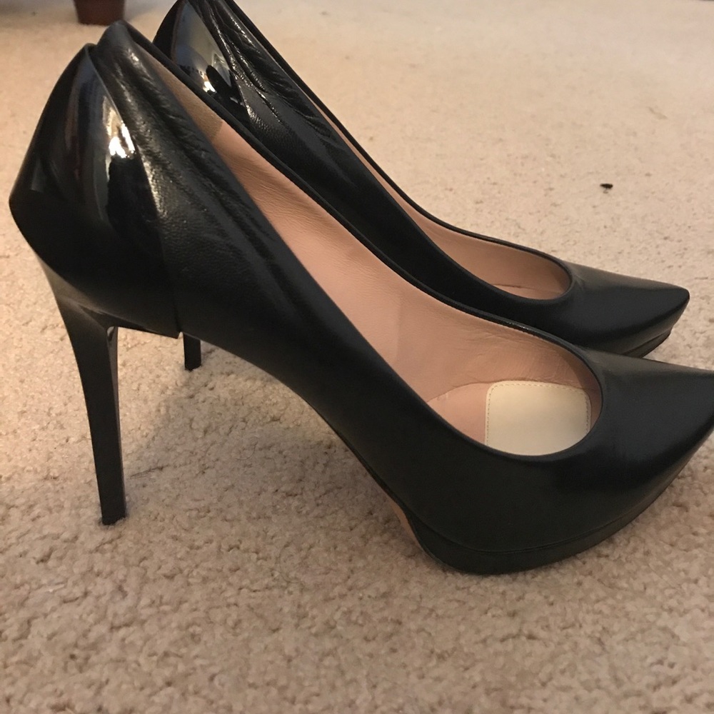 Herve Leger Black stilettos