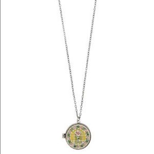 Beauty and The Beast Stained glass locket