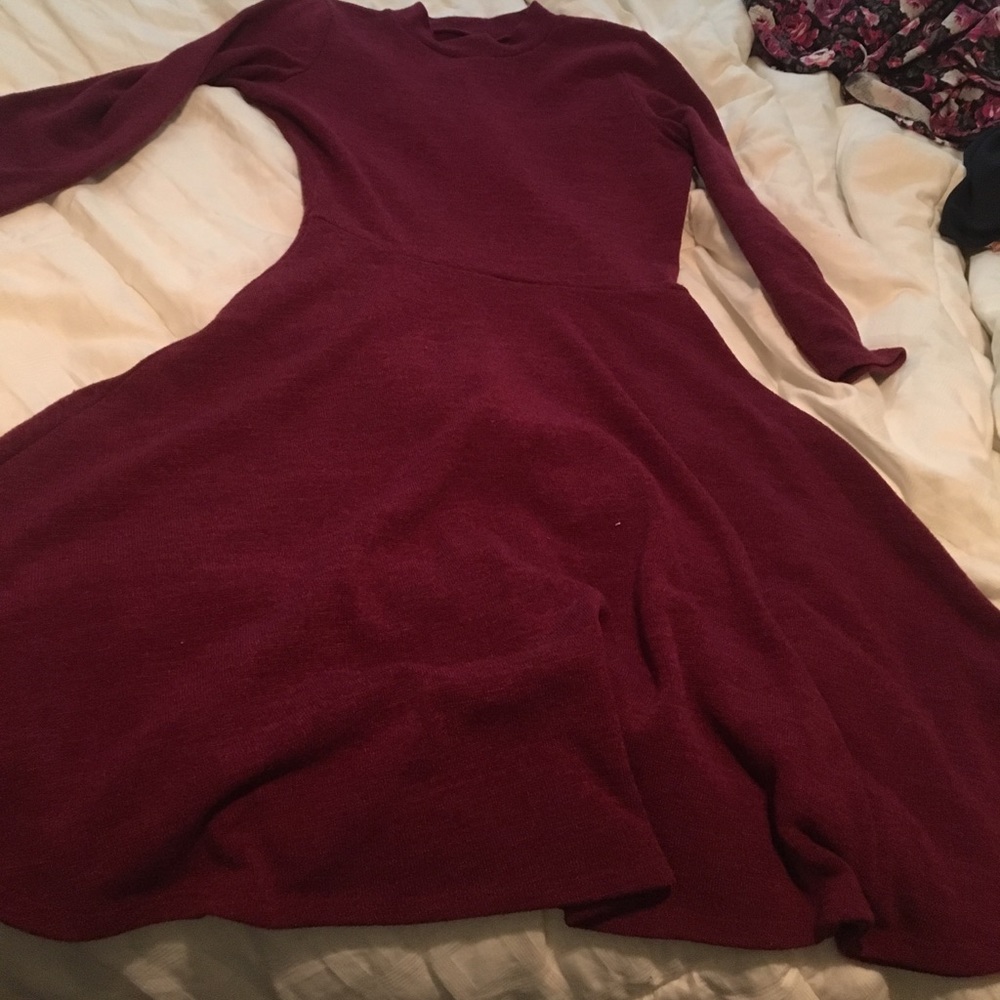 Maroon dress
