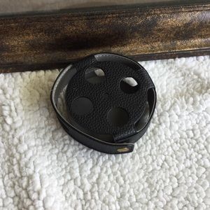 Leather case for amazon echo dot.