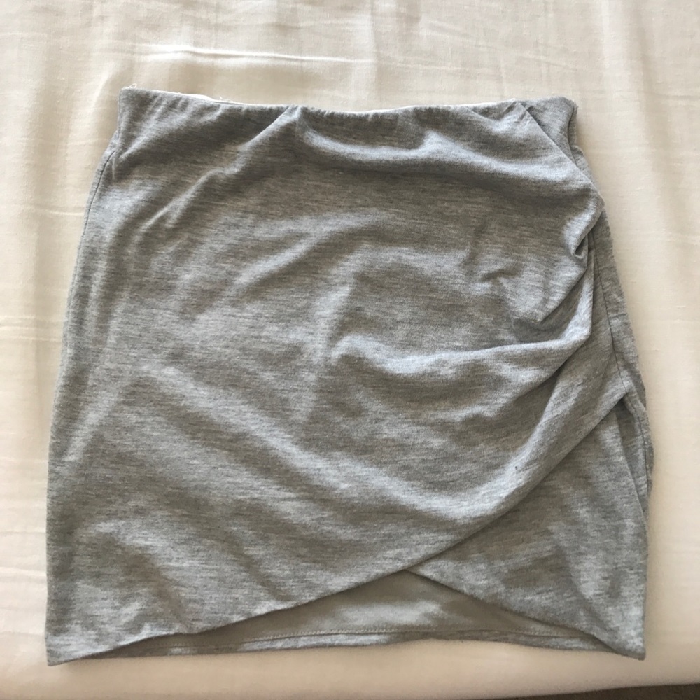 Mini skirt tshirt material