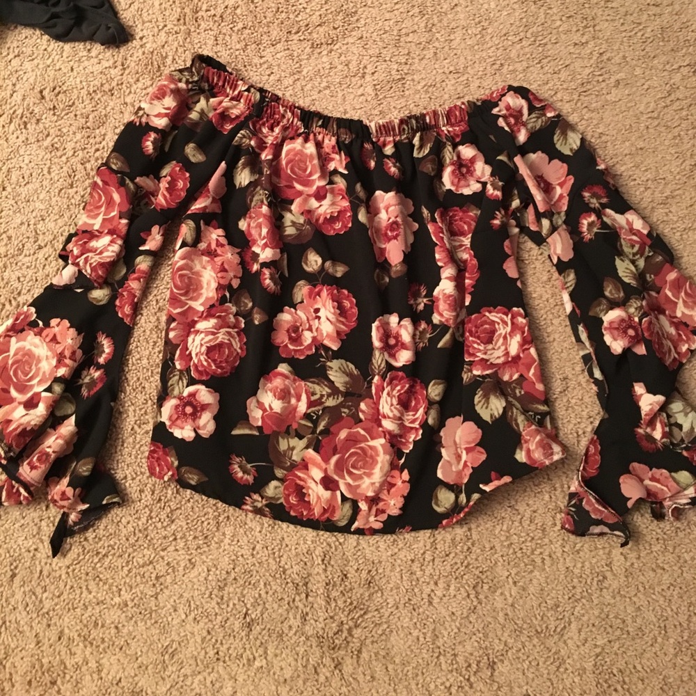 Off of the shoulder top