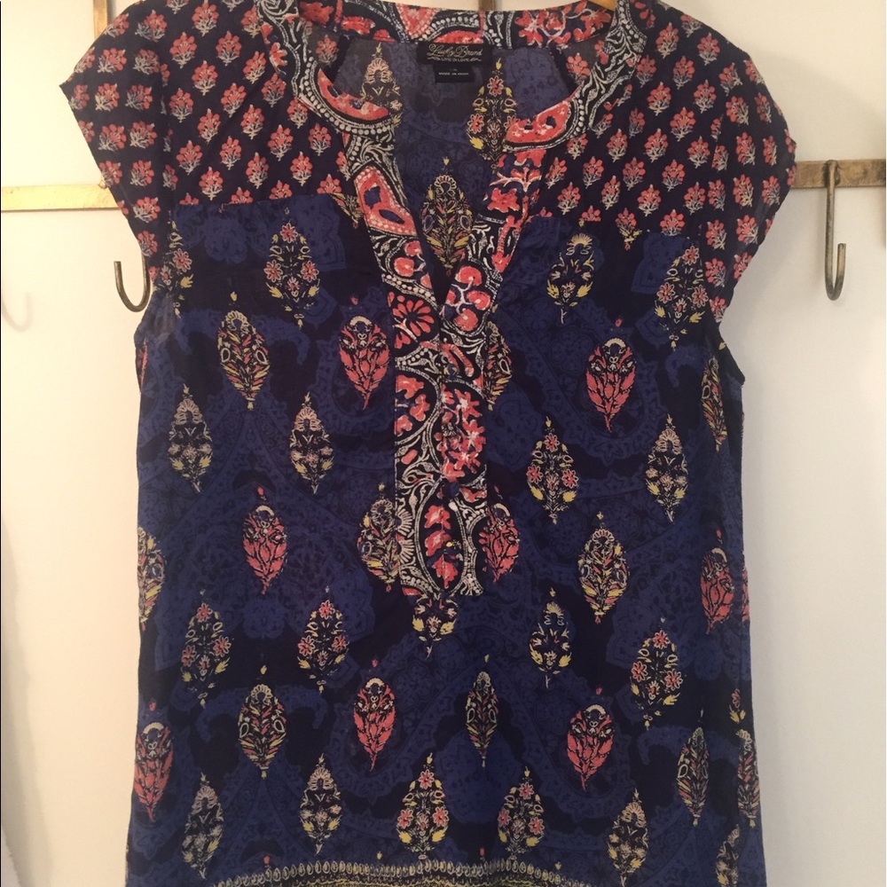 Lucky Brand Peasant Top