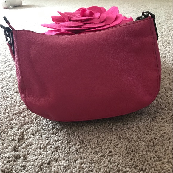 Coach Pink Poppy Hobo - Picture 2 of 6