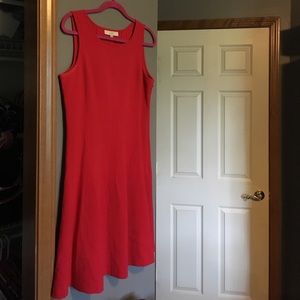 The Loft coral dress