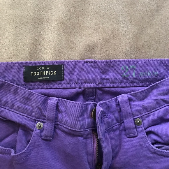 J Crew ankle skinny jeans - Picture 2 of 3